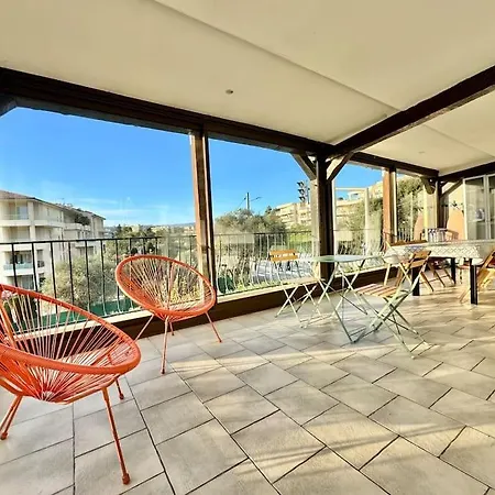 Appartement Florida, 8 Prs, Piscine, Clim, Parking Antibes